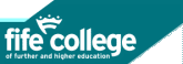 Fife College of Further and Higher Education logo. Return to the site index page here or alternatively use Access Key number 1.